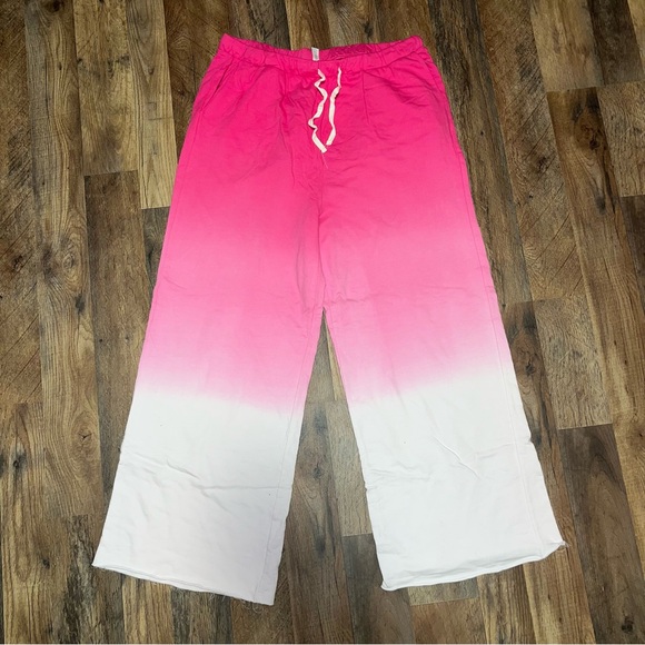 🍀4 for 25🍀 Color Alien | Pink Ombré Tie Dye Lounge Set - Picture 7 of 11